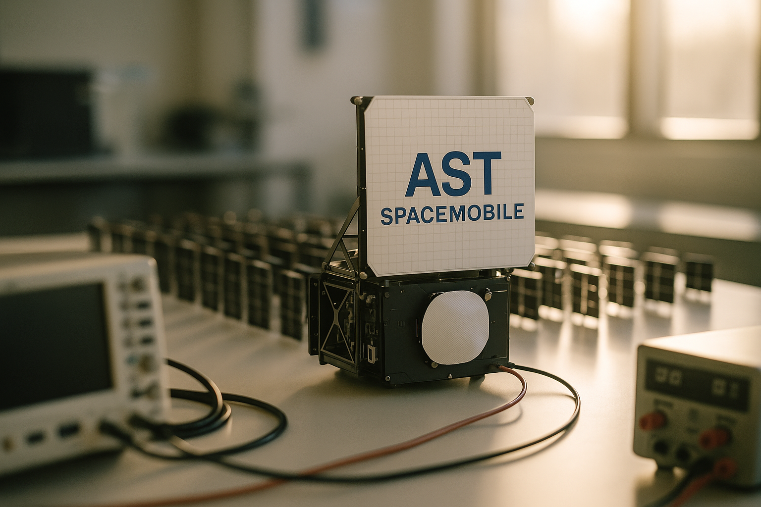News photo illustrating: AST SpaceMobile to Launch 60 Satellites in Global Connectivity Push