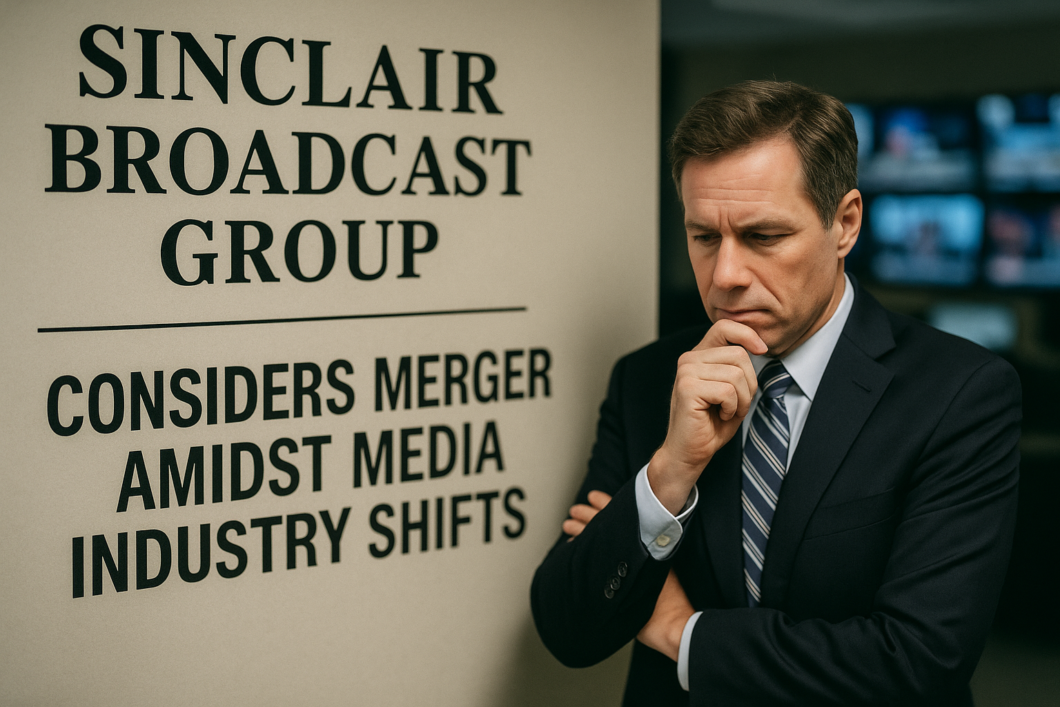 News photo for: Sinclair Broadcast Group Considers Merger Amidst Media Industry Shifts