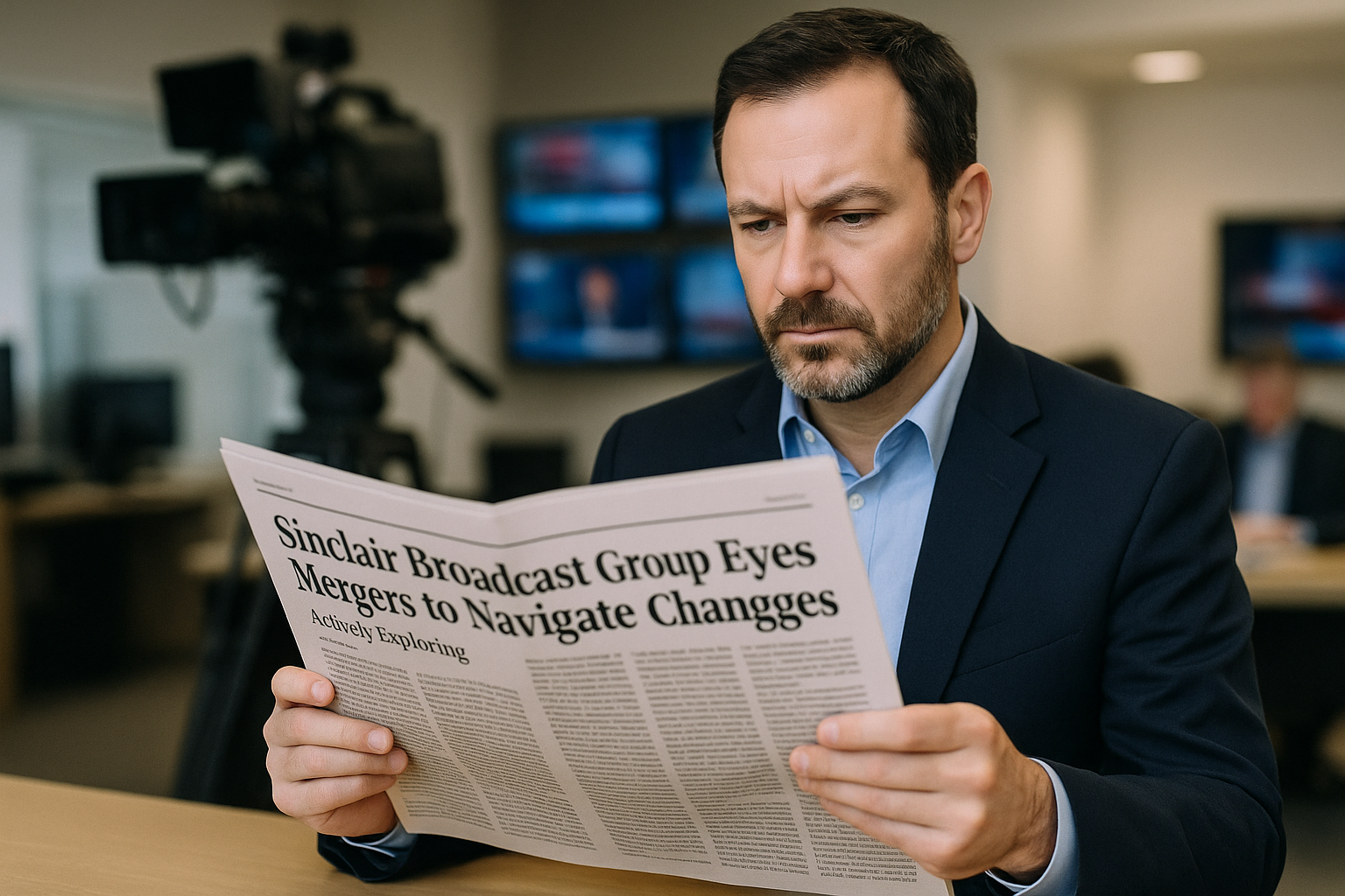 News photo for: Sinclair Broadcast Group Eyes Mergers to Navigate Industry Changes