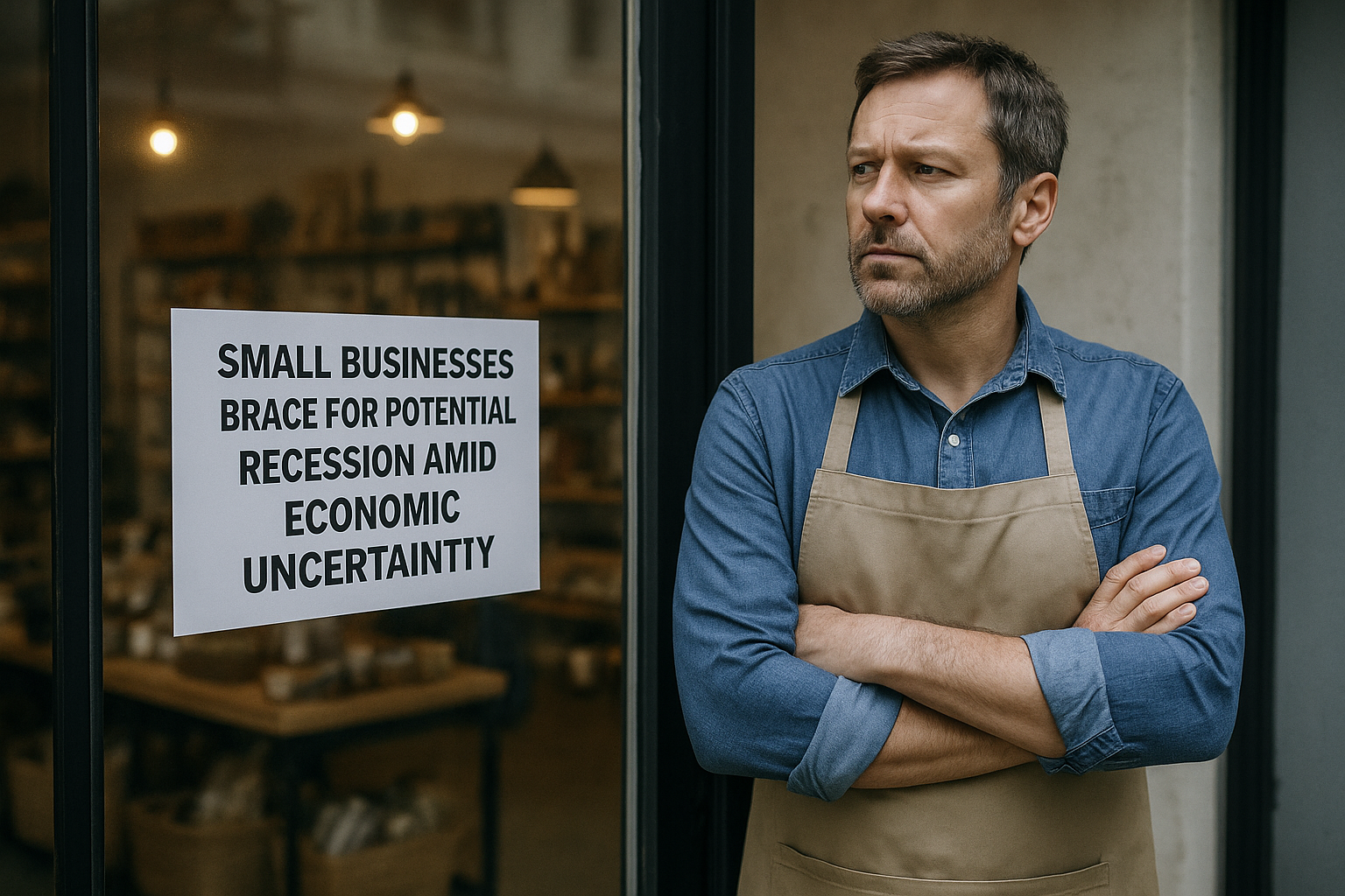 News photo for: Small Businesses Brace for Potential Recession Amid Economic Uncertainty